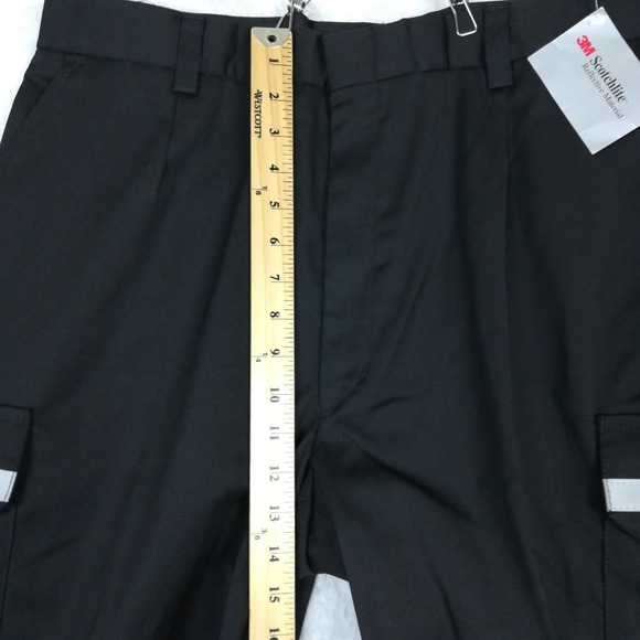 Aspen Mills Womens Pants EMS-2‎  Cargo Black 3M Reflective Stripes 18 New - Picture 4 of 11